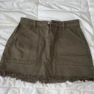 Womens jean skirt